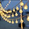 Solar LED String Lights: Outdoor Star Fairy Lights for Christmas, Holidays, Camping, Tents, and Decorative Awnings