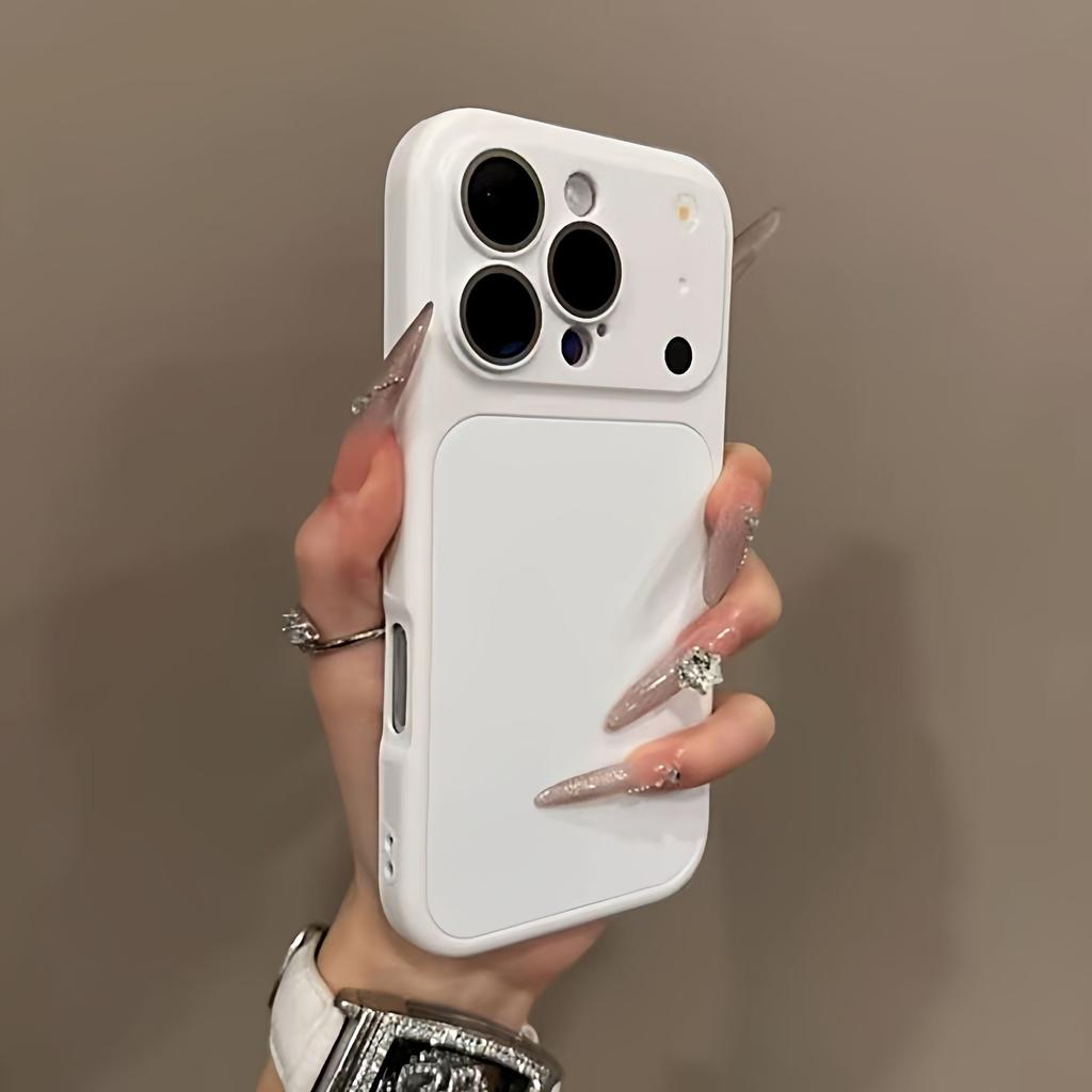 Capa Fosca 2 EM 1 Para iPhone 17 Air 16 15 14 Plus 13 12 11 Pro Max Armadura de Proteção de Lente Mudança Instantânea para 17 Capas