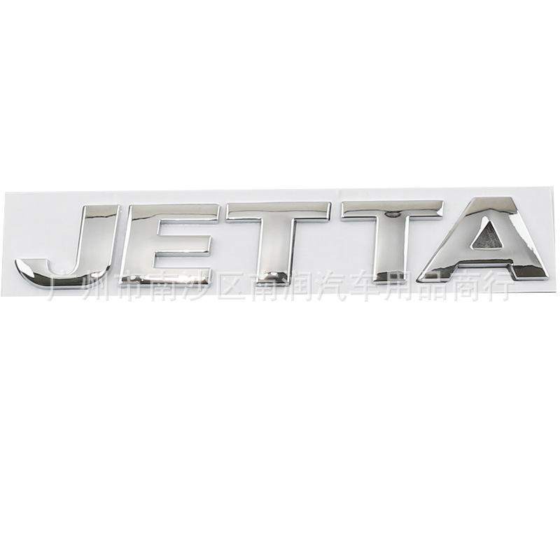 Gælder for Jetta JETTA bilmærke modificeret bagmærke Engelsk mærkat VA3VS57 bilmærkat bagklap bilmærkat logo