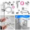 Edelstahl Wasserhahn Spritzpistole Handheld Toilette Bidet Wasserhahn Edelstahl Hand Bidet Sprayer Gebürstet Wasser Sprayer