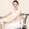 Back Support Cushion Memory Foam Lumbar Support Cushion Chair Back Support with Adjustable Slider for Office Chair Computer Desk Chair
