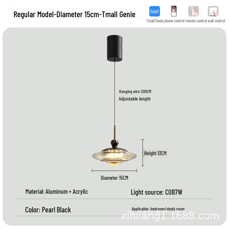 Modern Minimalist Eye-Protecting Pendant Light for Entrances, Restaurants, and Bedrooms
