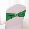 1Pcs Elegant Elastic Chair Back with Floral Bow Universal Chair Cover Buckle Sashes Chair Strap for Wedding Party Decor