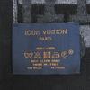Great LOUIS VUITTON Scarf Esharp / LV Split All-over Anthracite Wool Mens M70911 Used