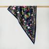Twill Light Luxury High Sense Simulation Silk Headscarf Waist Triangle Scarf Silk Scarf Multi-Function