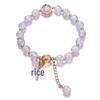 2025 Jadeite Green Jade Rabbit Bracelet: High-End Chinese Style, Year of the Snake, Elegant Women's Niche Beaded Design