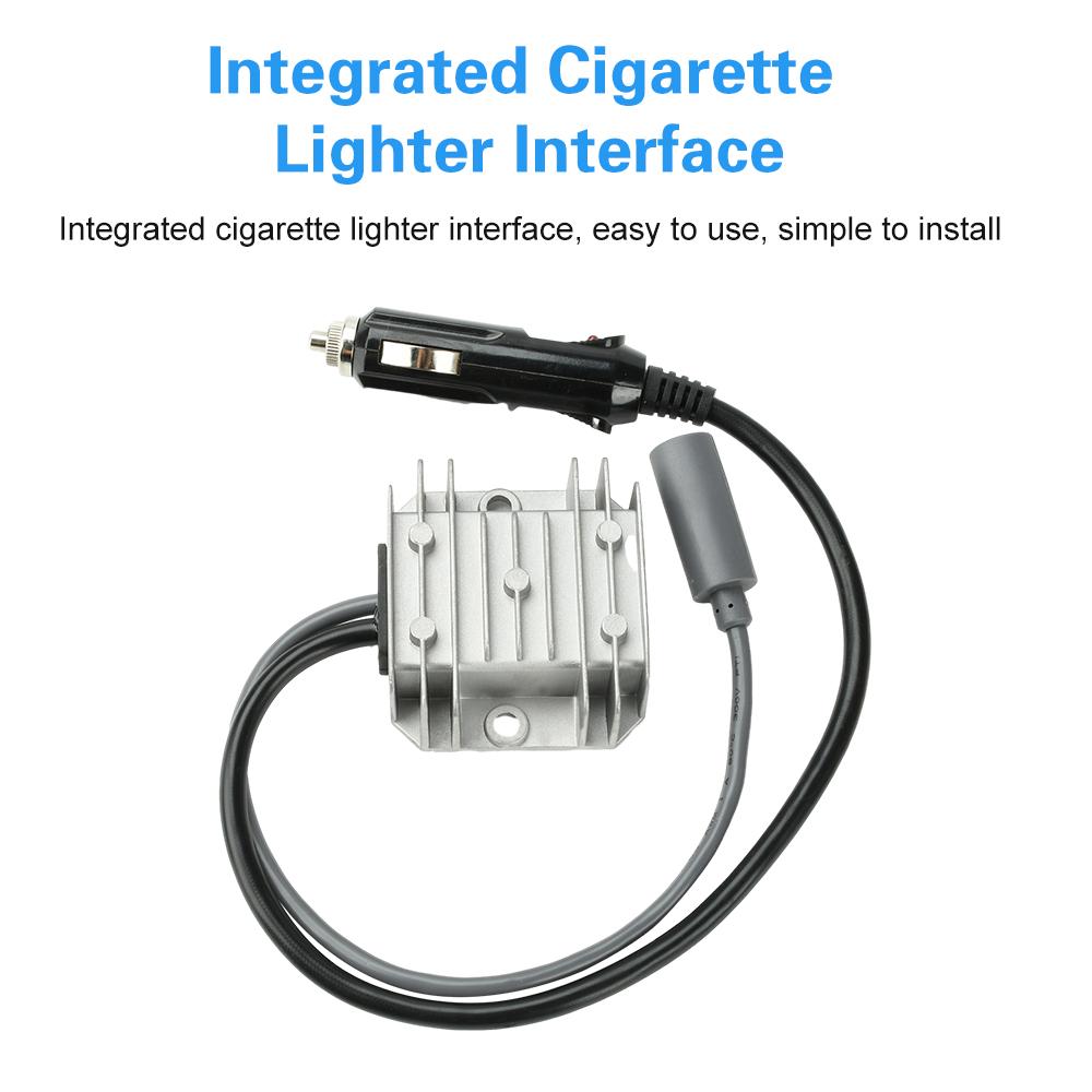 DC12V/24V to 30V 3.5A Mini DC Step-Up Converter with Cigarette Lighter Plug for RVs