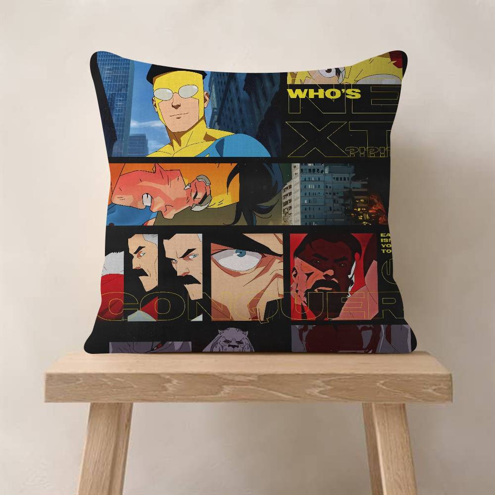 Cartoon Images IInvincibleS Pillow Anime Pillow Sofa Bed Head Pillow Cover Cushion Cover Fashion