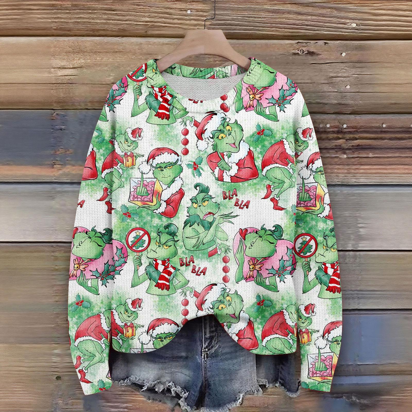 

Женский модный повседневный пуловер с длинным рукавом и вырезом горловины L