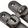 Zinc Alloy Door Lock Lathch Room Door Latch Hardware 90 Degree Locks with Screws for Bedroom Home Security Hotel Garage Bathroom