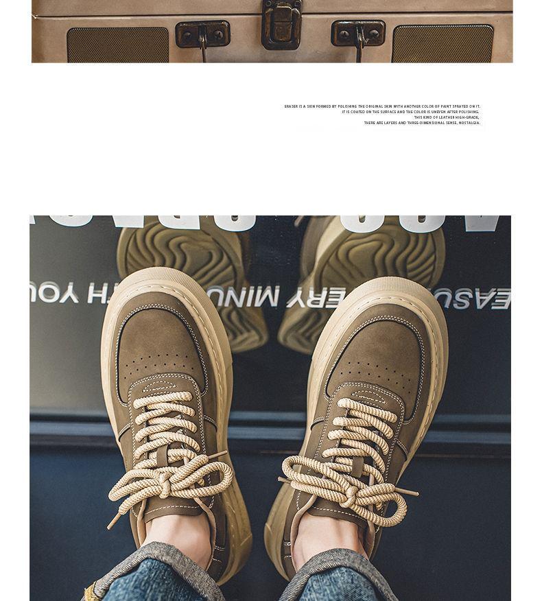 Pánské 2025 Jarní Ležérní Skate Boty na Silné Podrážce pro Teenagery - Všestranné, Stylové a Sportovní.