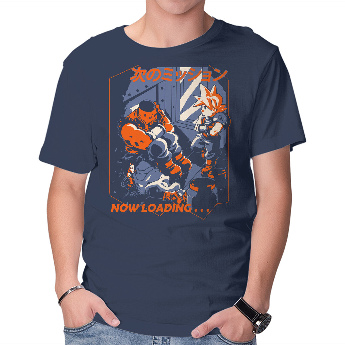 Unisex Crew Neck T-Shirt FF7 Next Mission Graphic Short Sleeve Casual Tee XXXXL