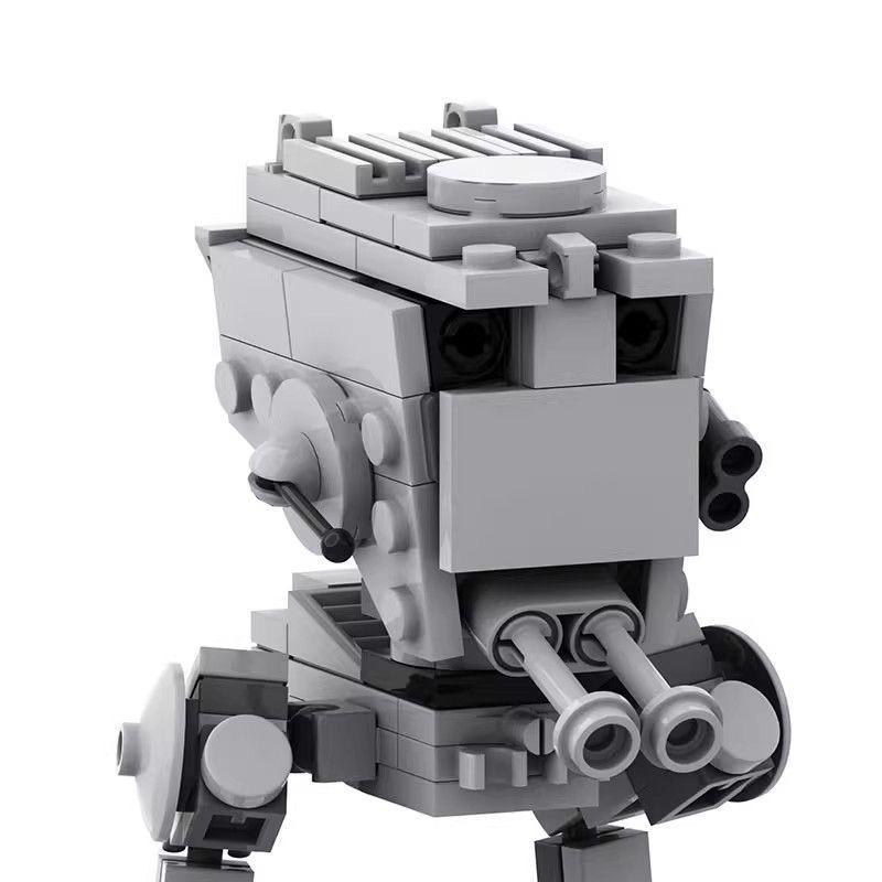 Space Series Movies Model Moc All Terrain Scout Transport Machine Building Blocks Toys Ornaments Diy Assembly Gift For Kids