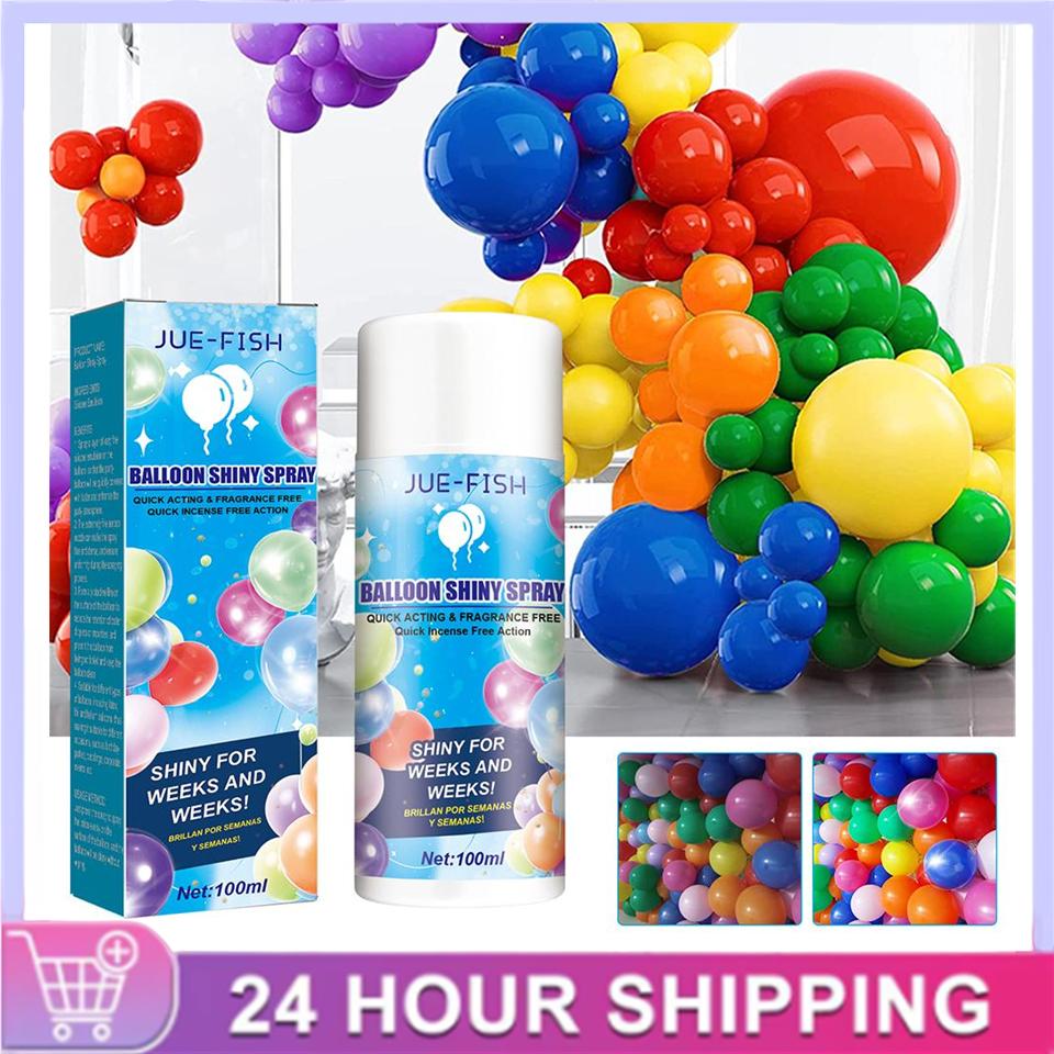 Balloon Shiny Spray Anti Fading Polish Restore Decor Atmosphere Balloon Gloss Spray Ballon Brightener Gloss Party Decoration