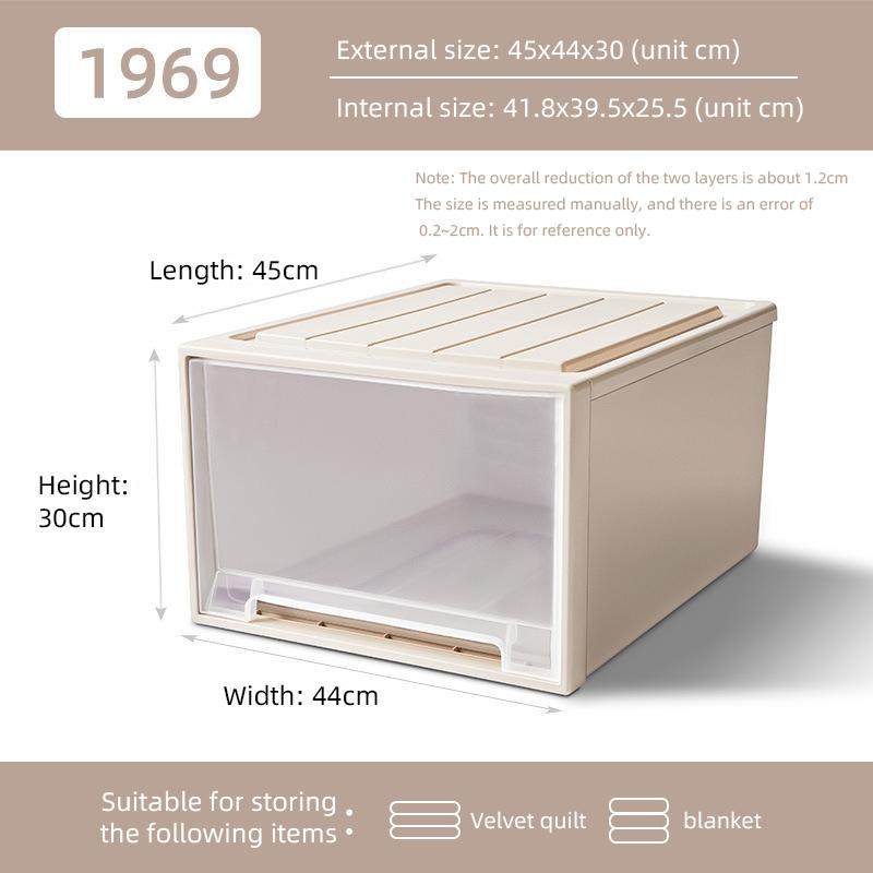 Kunststoff Schrankorganizer und Aufbewahrung Haushalts Schubladen Aufbewahrungsboxen mit Deckel Schreibtisch Aufbewahrungsbox Für Kleidung, Unterwäsche, Socken