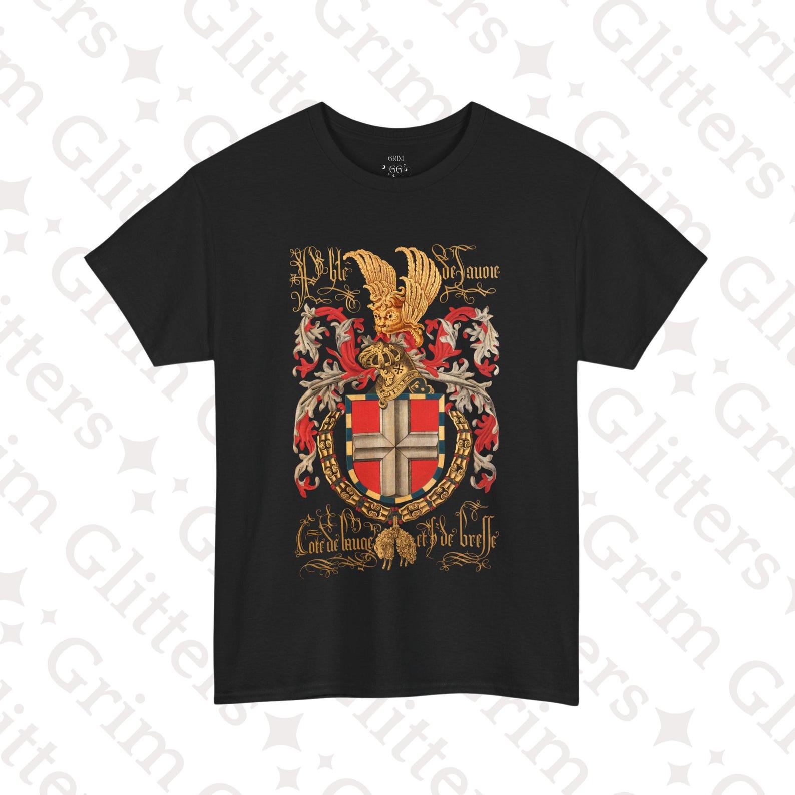 Philippe of Savoy T-Shirt: Medieval Heraldry, Knights of the Golden Fleece 4XL