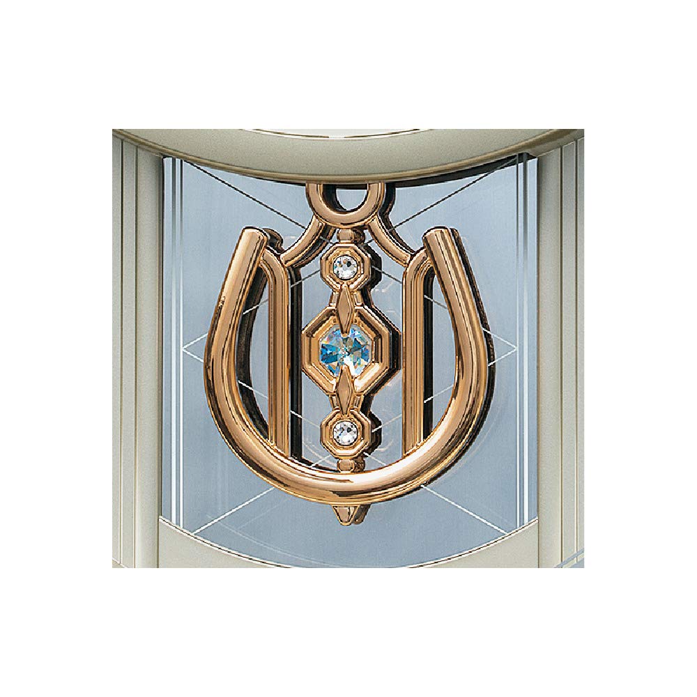 Seiko Uhr Wand brauner Marmor 450 x 305 x 75 AM264B Funkgesteuerte Uhr, Muster, Glänzend, mm,