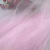 Glitter Mesh Tulle Fabric By The Meter for Clothing Wedding Dress Shirt Veil Background DIY Sewing Decoration Cloth Blue Pink