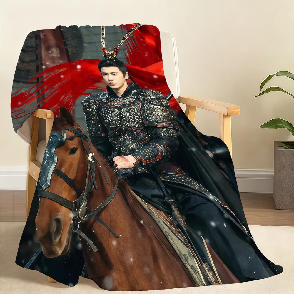 Zhang Linghe TV Pursuit of Jade Xie Zheng Blanket Soft Throw Blanket for Home Bedroom Bed Sofa Picnic Travel Office Blanket Gift