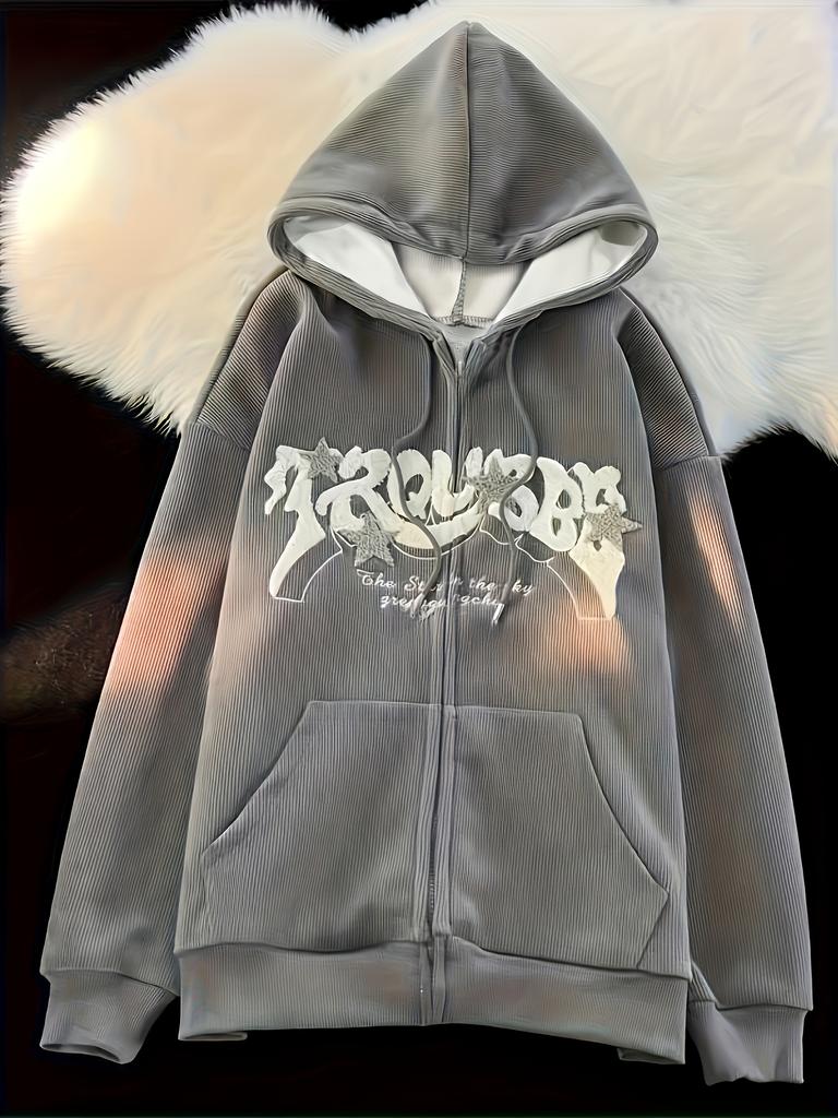 Women's Hooded Casual Loose-Fit Sweatshirt