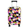 Anti Scratch Dustproof Suitcase Cover Elastic Seersucker Print Luggage Protector