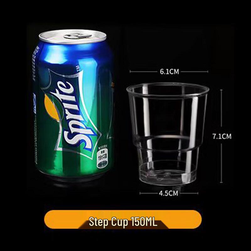 200ml Clear Disposable Aviation Cups