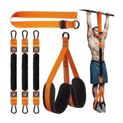 225 Lb Strength Training Equipment Adjustable Weight Knee Support Pull-up Trainer Heavy Duty Resistance Assist Band