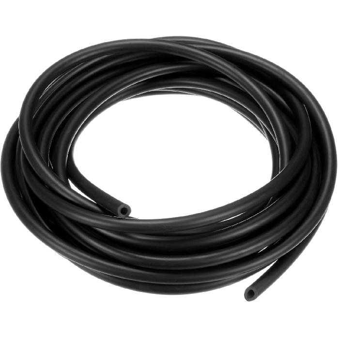 Lubricating Oil Hoses, 3mm (1/8 Inch) ID x 5mm (3/16 Inch) OD 3.28FT Rubber Tubing Hose Pipe for Irrigation/Small Equipment/Outdoor/Garden Water
