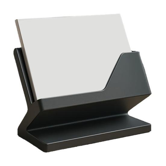 Porta-Cartões de Visita Impresso em 3D, Suporte para Cartões de Nome de Negócios para Recepção de Escritório Hotel, Organizador de Mesa Minimalista, Acessório de Recepção Moderno