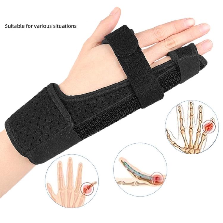 Finger Stabilization Support Splint For Office Worker Athletes Adjustable Comfort Breathable for Athletes Worker Use