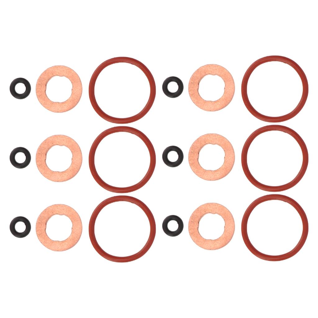 Kit Anelli di Tenuta Iniettori Carburante 059 130 519 Gomma Metallo Ricambio per A4 A5 A6 Q5