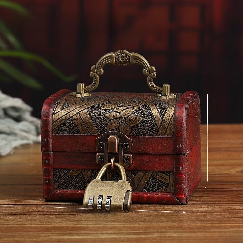 Jewelry Box Vintage Storage Box For Home Office Decor And Collection Gift