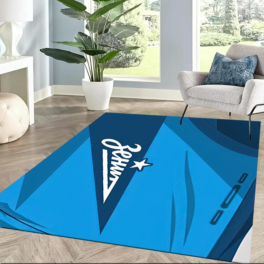 Fc Zenit Saint Petersburg Style Square Rugs Are a Great Choice for Living Rooms, Bedrooms, Home Décor, and As Gifts.