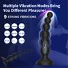 Anruibalong Vibrating Back Garden Anal Plug & G-spot Massager for Men and Women.