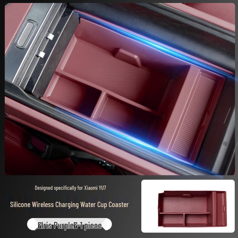 Xiaomi YU7 Car Armrest Console Storage Box - Interior Modification Accessory