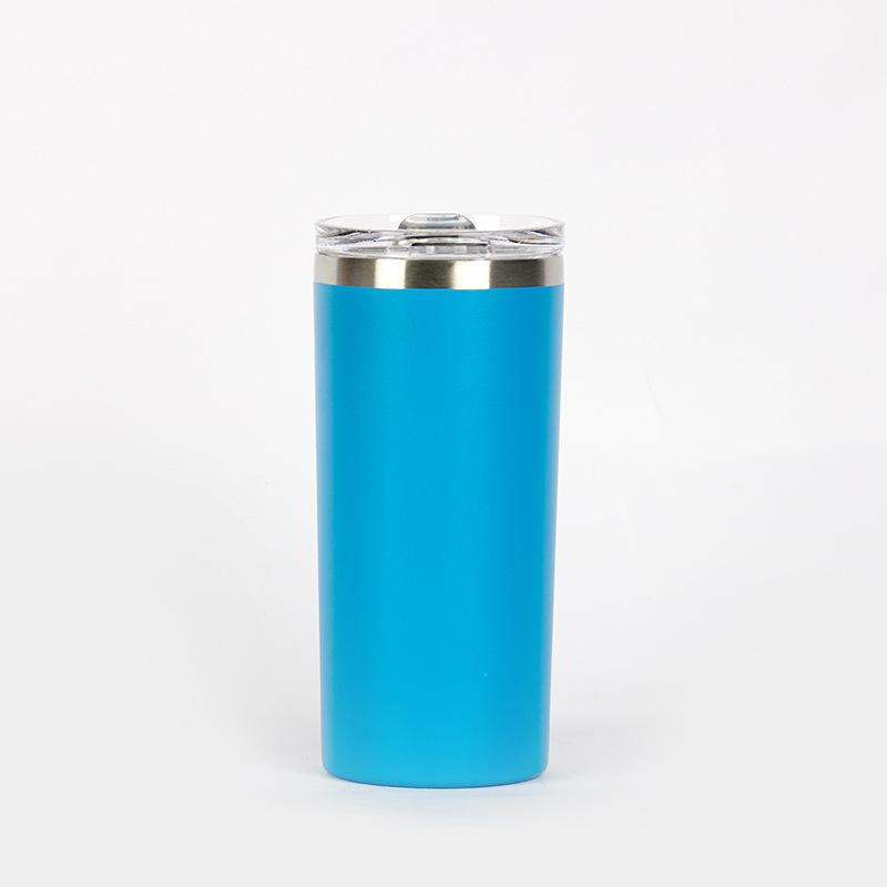 Straight Cup Stainless Steel Thermos Cup Creative Office Water Cup Portable Car Straight Cup Student Water Cup