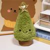 Creative Cartoon Christmas Series Snowman Plush Doll Pillow Tree Snowman Elk Plush Toy Holiday Decor Gift for Boys Girls
