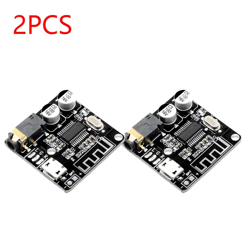 1-10pcs VHM-314 Wireless Stereo Music Module Audio Aux Bluetooth-Compatible 4.1/5.0 MP3 Decoding Player Board Micro USB 5V Power
