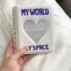 36/64Pockets Photocard Binder Photo Album Kpop Photocard Storage Collect Holder Heart Hollow Book