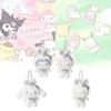 Sanrio My Melody Plush Keychain With Soft Pp Cotton Material For Cute Gift