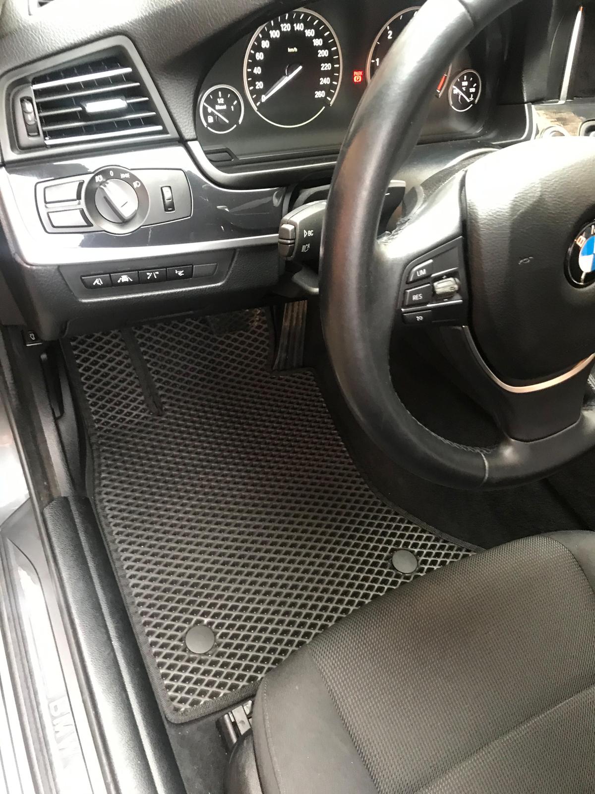 

Коврики 2013-2016 (EVA, черные) для BMW 5 серия F-10/11/07