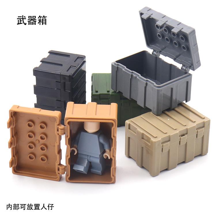 Non-Toxic Ninja Series Characters Figurines Assembled Toy Building Blocks World War Ii Doll Sets Military Series Weapons.