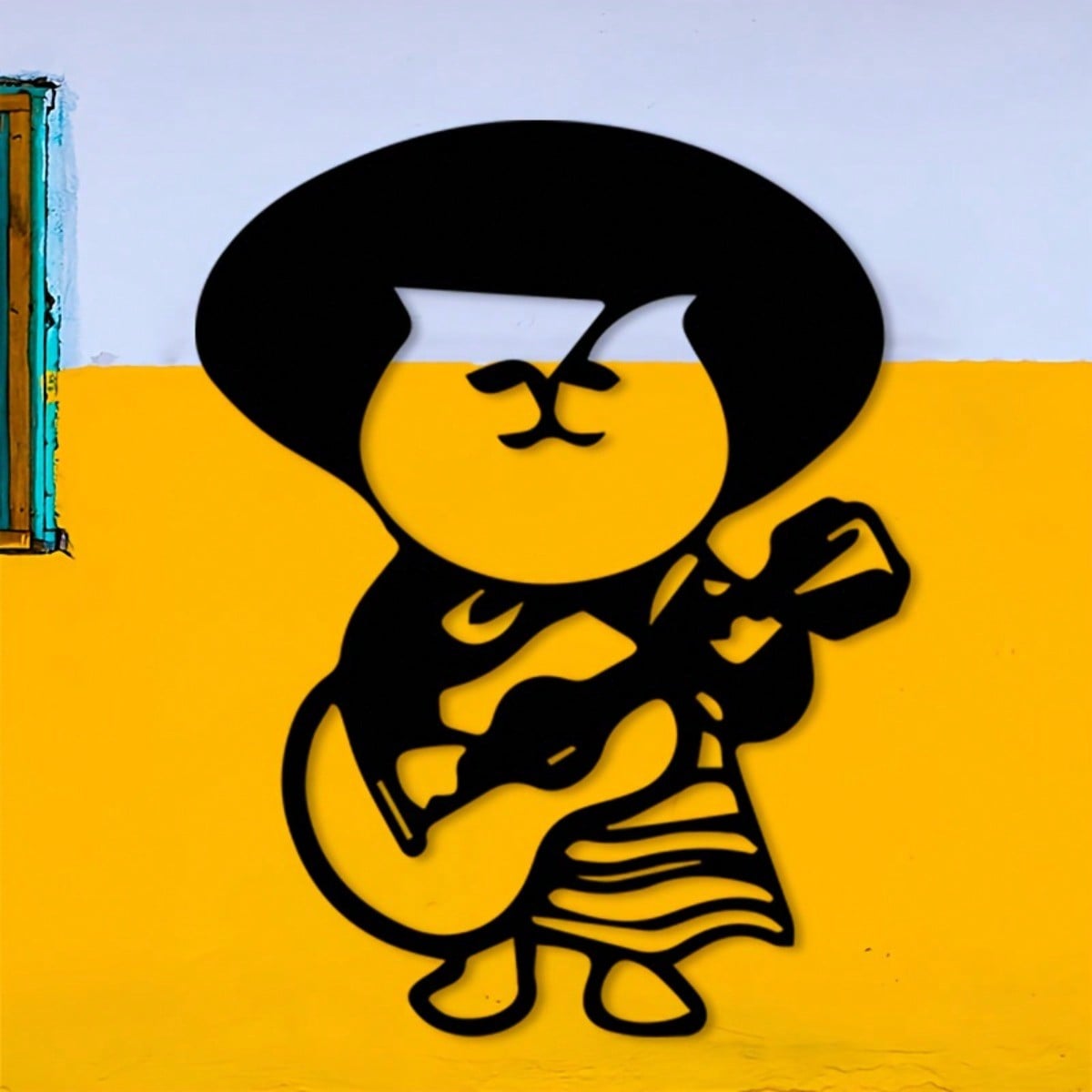 Iron Wrought Metal Art Wall Decor Sculpture