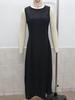 2026 Summer Elegant Women's Sleeveless Pleated Long Dress