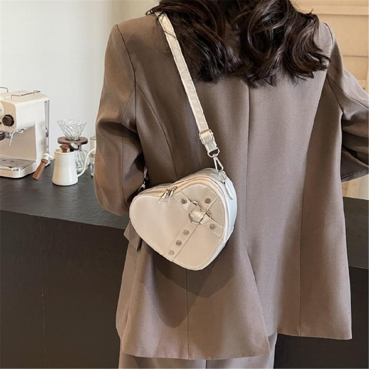 Rivet Shoulder Bags for Women Girl Fashion Bags Leather Bag