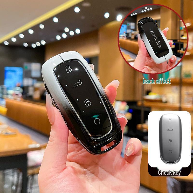 

OMODA Chery Key Case: Zinc Alloy, High-Grade Metal Shell for New Model Remote Control Key. Standard