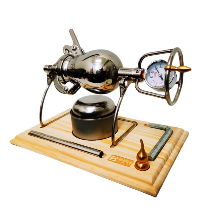 Stainless Steel Mini Popcorn Maker for Home Use