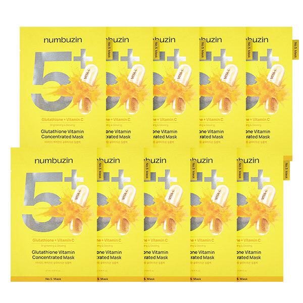 

NUMBUZIN_5 Glutathione Film Pack with Vitamin C Sprinkled on It (10 Sheets) Glutathione Film Pack (10sheets)