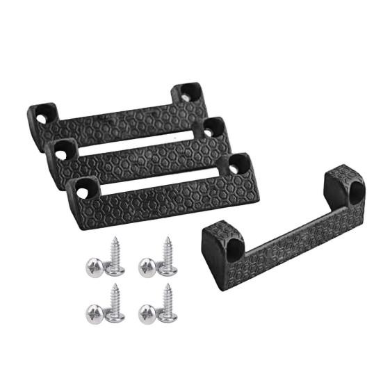 4Pcs Universal Tool Holder Clip with Screws Heavy Duty Multi-function Tape Measure Glasses Marker Pen Home Garage Tools Hanger Storage Rack