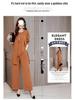 Costume Élégant pour Femme - Pantalon Large Noir - Ensemble Trois Pièces - Automne/Hiver 2025